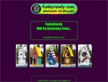 Tablet Screenshot of funkyrandy.com